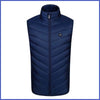 GILET CHAUFFANT BLEU - Veste Chauffante