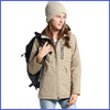 MANTEAU CHAUFFANT BEIGE POUR FEMME - Veste Chauffante