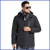 MANTEAU CHAUFFANT GRIS POUR HOMME - Veste Chauffante