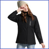 MANTEAU CHAUFFANT NOIR POUR FEMME - Veste Chauffante