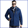 MANTEAU CHAUFFANT BLEU POUR HOMME - Veste Chauffante